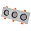 Світильник точковий Brille поворотний HDL-DT 106/3 MR16 36-199 - мініатюра 1