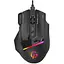 Миша GamePro GM300B чорний USB оптична сенсор Instant 725F 800-7200 dpi 8 кнопок RGB підсвічування 1.5 м - мініатюра 1