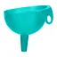 Лейка сливная воронка пластмассовая на банку, Kitchette Бирюзовый 86374 - миниатюра 1