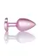 Анальна пробка B - Series HeavyFun Jewellery Pearl Pink Heart Plug L 9 см (прозорий) - мініатюра 9