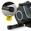 Гребний тренажер магнітний 4FIZJO Evo+ Black/Blue (P-5905973401715) - мініатюра 4