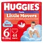 Уценка. Подгузники-трусики для мальчиков Huggies Little Movers Pants 6 (15-25 кг) 44 шт. - миниатюра 1