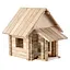 Дерев'яний конструктор "Заміський будиночок" Igroteco 900316, 4 в 1 146 дет - мініатюра 4