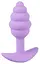Анальна пробка Cuties Mini Butt Plug 7.5 см (фіолетовий) - мініатюра 2