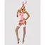 Эротический костюм зайки Obsessive Bunny suit 4 pcs costume pink S/M - миниатюра 3