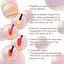 Гель-лак для ногтей с хлопьями Reglance 211 Girly 7.5 мл - миниатюра 4