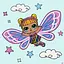 Картина по номерам "L.O.L. Surprise! O.M.G. Fairies Flutterstar" Идейка KHO1090, 40х40 см - миниатюра 1