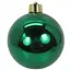Новогодний шар Yes! Fun пластик 30 cм зеленый глянец (975118) - миниатюра 1