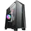 Корпус GameMax Nova N6 Black, без БЖ, Midi Tower, ATX / Micro ATX / Mini ITX, 1хUSB 3.0, 1хUSB 2.0, 1x120 мм LED, 430x200x437 мм, 0.5 мм, 4.0 кг - мініатюра 1