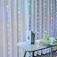 Новогодняя светодиодная гирлянда-штора Роса 3x2 м с 200 цветными LED лампочками и питанием USB - миниатюра 6