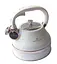 Металевий чайник Edenberg EB-8856 зі свистком 3 л Білий - мініатюра 1