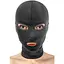 Капюшон для БДСМ с открытыми глазами и ртом Fetish Tentation - миниатюра 1