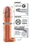 Насадка на пенис Pipedream Fantasy X-tensions Perfect 19 см телесный - миниатюра 6