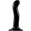 Фалоімітатор Strap-On-Me Dildo Plug PG L 18 см чорний - мініатюра 1