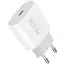 Мережевий зарядний пристрій WUW-C178 1Type-C PD20W білий - мініатюра 1