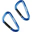 Брелок-карабін Munkees 3205 D 5х50 мм пара Dark Blue (1012-3205-DB) - мініатюра 1