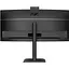 TFT 34" AOC CU34E4CW, WQHD, VA, 120Гц, выгн., 2xHDMI, DP, USB-C, RJ-45, USB-hub,cam,HAS, кол.,черный - миниатюра 1