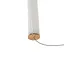 Люстра Brille лофт молекула підвісна LED 15W NW WH/G (BL-903S/1) - мініатюра 4