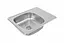 Кухонная мойка из нержавеющей стали Valeso 6550 сатин (0,8/180 мм), Satin - миниатюра 6