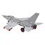Детский металлический конструктор ТехноК Истребитель F16, 9598TXK 430 деталей - миниатюра 3