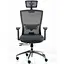 Офісне крісло Special4You Dawn black/grey (E7788) - мініатюра 2
