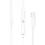 Проводные наушники Hoco M80, Lightning, 1.2m, белые - миниатюра 2