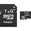 Карта памяти TG microSDHC, 16Gb, Class10 UHS-I U1, SD адаптер (TG-16GBSD10U1-01) - миниатюра 1