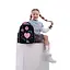 Рюкзак GoPack Education 165S Heart Черно-розовый (GO26-165S-2) - миниатюра 17