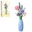 3D конструктор Голубая ваза с цветами на 303 детали (2352-P) - миниатюра 1
