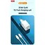 Зарядное устройство с подсветкой XO CE07 Dual PD 35 W GaN lamp display fast Charger - миниатюра 2
