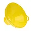 Воронка (лейка) Ø 15,5 см пластиковая с широким горлом на банку, Kitchette Желтый 84035 - миниатюра 1