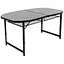 Стіл Bo-Camp Northgate Oval 150x80 cm Black/Grey (1404188) - мініатюра 1