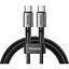 Кабель Mcdodo Prism Series 65W Type-C to Type-C Data Cable 1.5 м CA-3131 Чорний - мініатюра 1