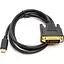 Переходник PowerPlant USB Type-C 3.1 to DVI (24+1) (M) 1,0 м (CA912124) - миниатюра 1