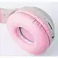 Наушники Hoco Bluetooth Stereo W27 Cat Ear gray/pink - миниатюра 3