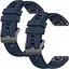 Ремешок DK CDK для Garmin MARQ Aviator 22mm Silicone Sport Band Classic 2 шт. (015189) (dark blue) - миниатюра 1