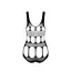Сексуальный боди с вырезами Passion BS083 black One size - миниатюра 6