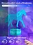 3D Ночник FULLOSUN Horse Gifts для девочек 16 цветов - миниатюра 3