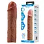 Насадка на пеніс Pretty Love Stevenson 20.5 см (коричневий) - мініатюра 11