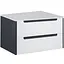 Тумба Мойдодир Paula 80-A ST зі стільницею Білий/графіт - мініатюра 1