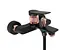 Смеситель для ванны Rea Viral black rose gold REA-B2027 Черный - миниатюра 2
