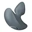 Анальная пробка Satisfyer Booty Absolute Beginners 1, 7.3 см (серый) - миниатюра 3