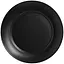 Тарелка обеденная Luminarc APY 25 см черная - миниатюра 1