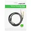 Аудіокабель UGREEN 3.5mm TRS to Dual 6.35mm TS Audio Cable 1m (Gray) - мініатюра 2