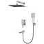 Душова система прихованого монтажу Koer KB-66009-01 KR3508, Хром - мініатюра 1