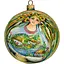Ялинкова прикраса Різдвяні історії Матір-Земля куля скло (4820001154665) - мініатюра 1