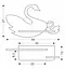 Настінний світильник Candellux 21-05557 SWAN - мініатюра 3