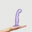 Насадка для страпону Strap-On-Me Dildo Plug P&G Lilas Metallic M - мініатюра 3