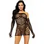 Leg Avenue 2 PC Tube dress and gloves OS Black - мініатюра 3