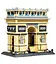 Конструктор Архитектура Wange 3D Триумфальная арка Париж Arc de Triomphe Paris 5223 для детей и взрослых 1391 деталь - миниатюра 4
